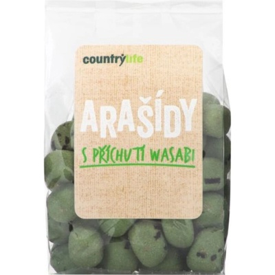 Country Life Arašidy s príchuťou wasabi 100 g