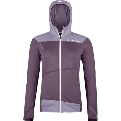 Ortovox Fleece Light Hoody W fialová