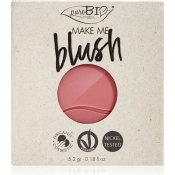puroBIO Cosmetics Long-lasting Blush Refill дълготраен руж пълнител 5.2 гр
