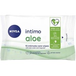 Nivea Кърпички за интимна хигиена Aloe Water, 15 броя