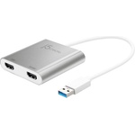 j5create Адаптер j5create JUA365, За 2 монитора, USB-C - HDMI (J5-JUA365) - topmall