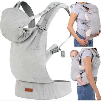 MoMi Collet šedá ergonomický šedý