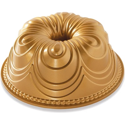 Nordic Ware Класическа форма за кекс CHIFFON BUNDT, златиста, Nordic Ware (NW87477)