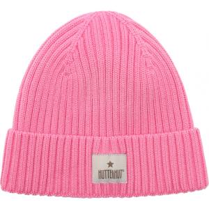 Huttelihut Детска зимна шапка (beanie) Huttelihut Kid's Hat Wool Knit Color Solid Beanie - Begonia Pink - размер 53 cm (904-6682-0113)