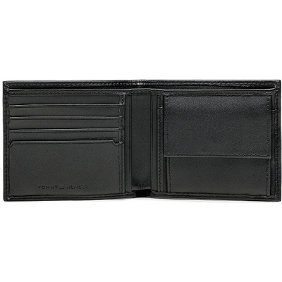 Tommy Hilfiger TH Premium Extra CC And Coin Pocket BDS 002 Black TH