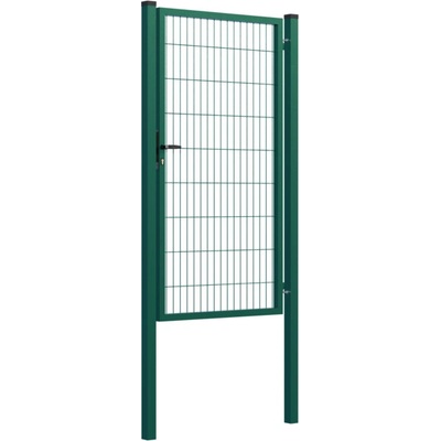 EKOfence Bránka 1kr. SQUARE ZnPVC 1000x1800mm, zelená 16364