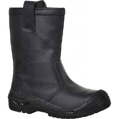 PORTWEST STEELITE RIGGER SCUFF CAP S3 CI holeňová obuv čierna