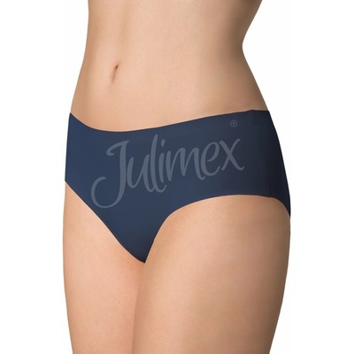 Julimex Nohavičky Simple panty laser cut Tmavomodrá