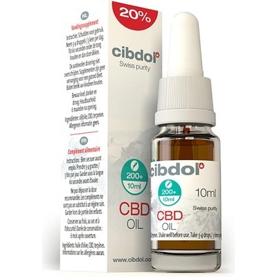 Cibdol CBD olej 20% 6000 mg 30 ml