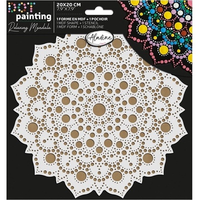 Aladine Sada na tečkování 20 cm Mandala 3 – Zbozi.Blesk.cz