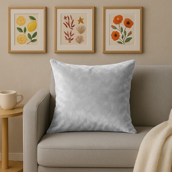 Takoy SAMANTA z jednofarebného mäkkého zamatu s leskom-HF-374460 40 x 40 cm