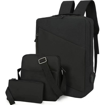 DeTech Batoh pro notebook Power Backpack BP-06, 3in1, 15.6", černá