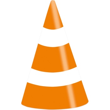 Amscan Шапки за парти - Пътен трафик 8 бр