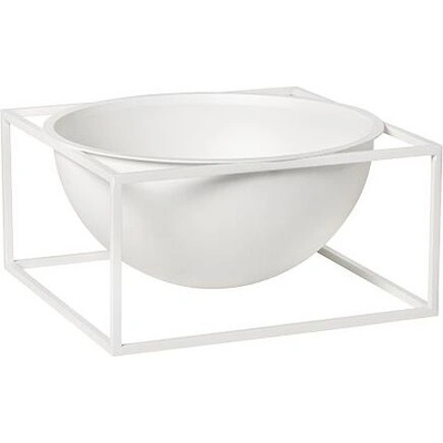 Audo Copenhagen Голяма купа Centerpiece на стойка L бяла (23102)