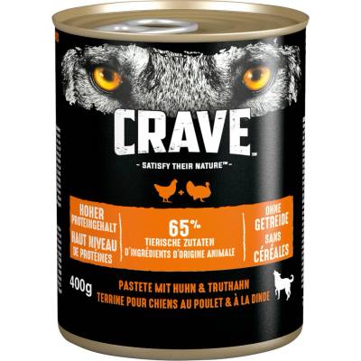 Crave Adult jahňacie a hovädzie 24 x 400 g
