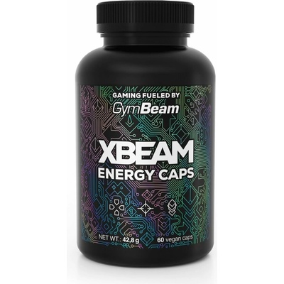 GymBeam XBEAM Energy Caps 60 kapsúl