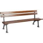 NIKA ДЪРВЕНА ПАРКОВА ПЕЙКА 180 x 54 x 72 СМ (0002/C)
