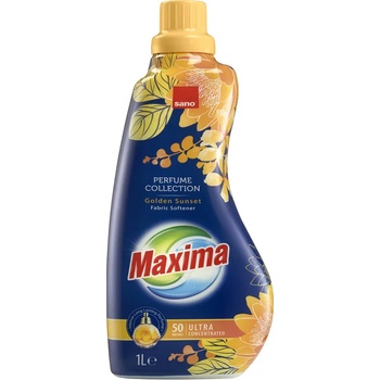 Sano maxima омекотител за пране 1 литър за 50пр, Golden sunset