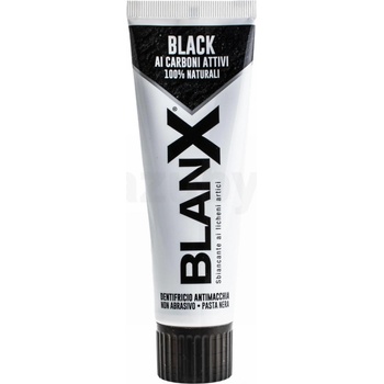 BlanX Bieliaca zubná pasta s aktívnym čiernym uhlím 75 ml