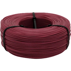 Recycling Fabrik rPLA Refill Funkelnde Kerze (Red-Glitter) - 1, 75 mm / 1000 g (PLAX-R175-1000-FUKE)