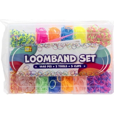 Loom bands sada 1440 gumiček+náčiní