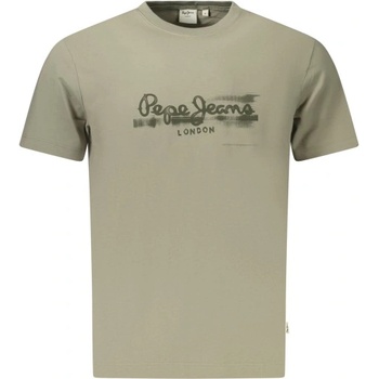 Pepe Jeans Мъжка тениска с къс ръкав pepe jeans, Размер xl, Цвят Зелен (pm5010292seasonallogofantasy3_ve701)