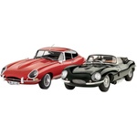 Revell Комплект сглобяеми модели Revell - 100 години Jaguar, 2 броя (R05667)