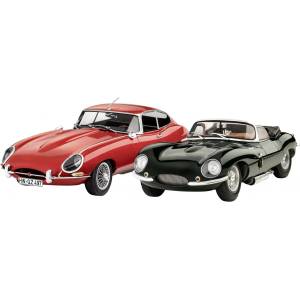 Revell Комплект сглобяеми модели Revell - 100 години Jaguar, 2 броя (R05667)