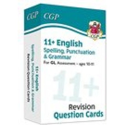 11+ GL Revision Question Cards: English Spelling, Punctuation & Grammar - Ages 10-11 - (CGP Books)(Pevná vazba) – Hledejceny.cz