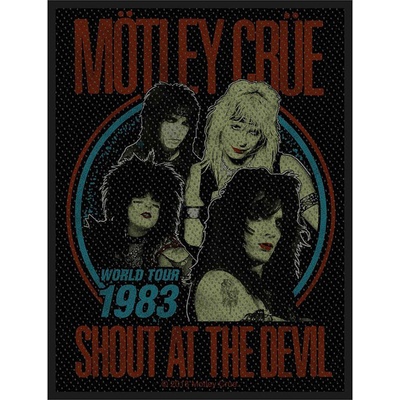 Nažehlovačka Motley Crue - Shout at the Devil
