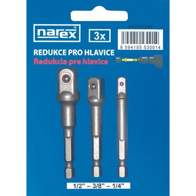 Sada redukcií-3 dielna NAREX