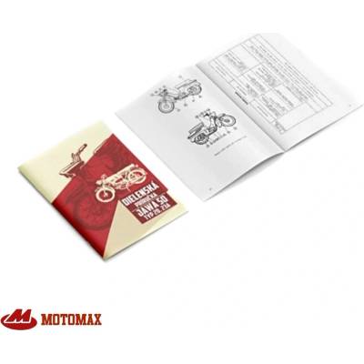 Dílenská příručka JAWA 50 Pionýr 20, 23 Mustang *Motomax