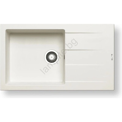 Pyramis 70070611 - Кухненска мивка ATHLOS 86x50 см гранит/бяла (PY0011)