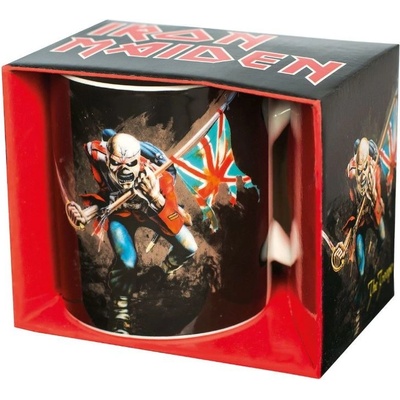 CurePink Keramický hrnek Iron Maiden The Trooper 683 1586 300 ml