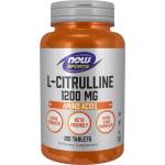 NOW NOW L-Citrulline 1200 mg Extra Strength, 120 Tablets