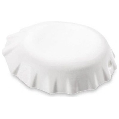 Plastový otvírák na láhve od piva Koziol Floop bílý 8cm