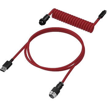 Image 1 of HyperX Coiled Cable USB-C Red Кабел за клавиатура (6J677AA)