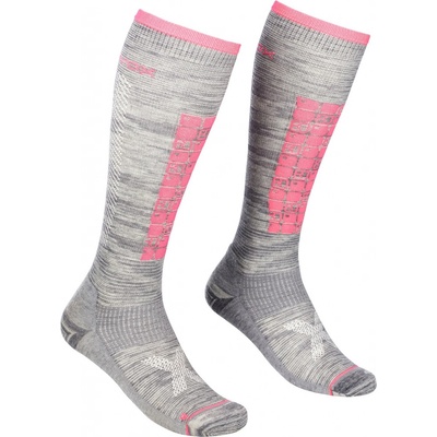 Ortovox W's Ski Compression Long Socks šedá
