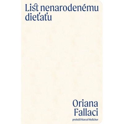 List nenarodenému dieťaťu