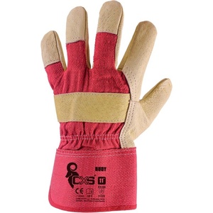 CANIS SAFETY a. s Cxs budy / Комбинирани ръкавици - червени/бежови 10 (321000800010)