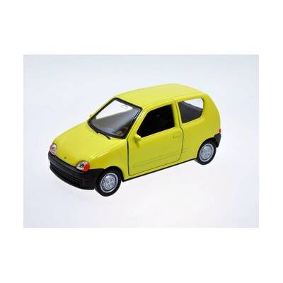 Welly 1:34-39 Fiat Seicento yellow code Welly 43855 modely aut