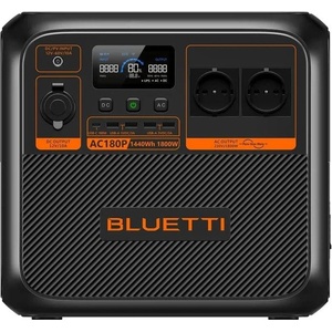  Bluetti Преносима електростанция Portable Power Station AC180P - Premium 15 (P-AC180P-EU-GY-BL-010)