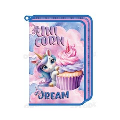 OCTOPUS Несесер Octopus, 1 цип, 2пр, пълен, Unicorn Dream (31936-А-UNICORN DR)