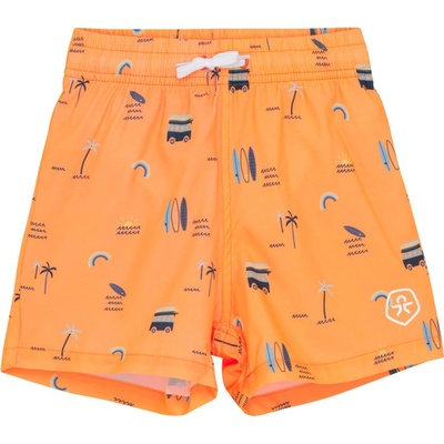 Color Kids-Swim Shorts AOP-3520-Orange Pop Oranžová