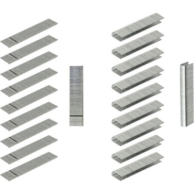 DEMA Spinky do spinkovačky okrúhle 6x12 mm a klince v tvare T 13,6x1,1 mm 21536D