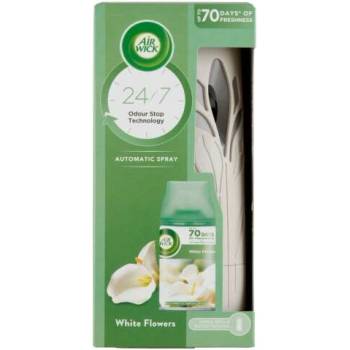 Air Wick Автоматичен освежител за въздух Air Wick Freshmatic с пълнител за свежест и жасмин 250 мл (5997321755809)