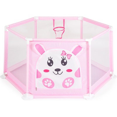 Moni Toys Кошара за игра 146 cm с 50 топки pink - 7061B (111939)