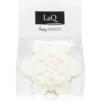 LaQ Happy Soaps Snowflake tuhé mydlo 90 g
