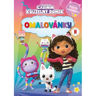 Alicanto Gábinin kouzelný domek Omalovánky se samolepkami