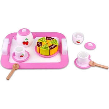 Image 1 of Tooky Toy - Дървен сервиз за чай Черешки TKI012
